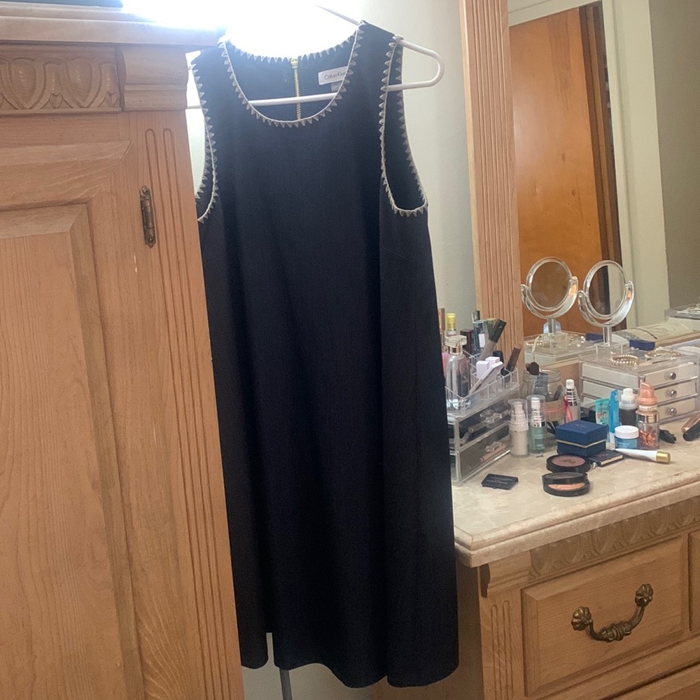 Beautiful Navy Blue Calvin Klein dress